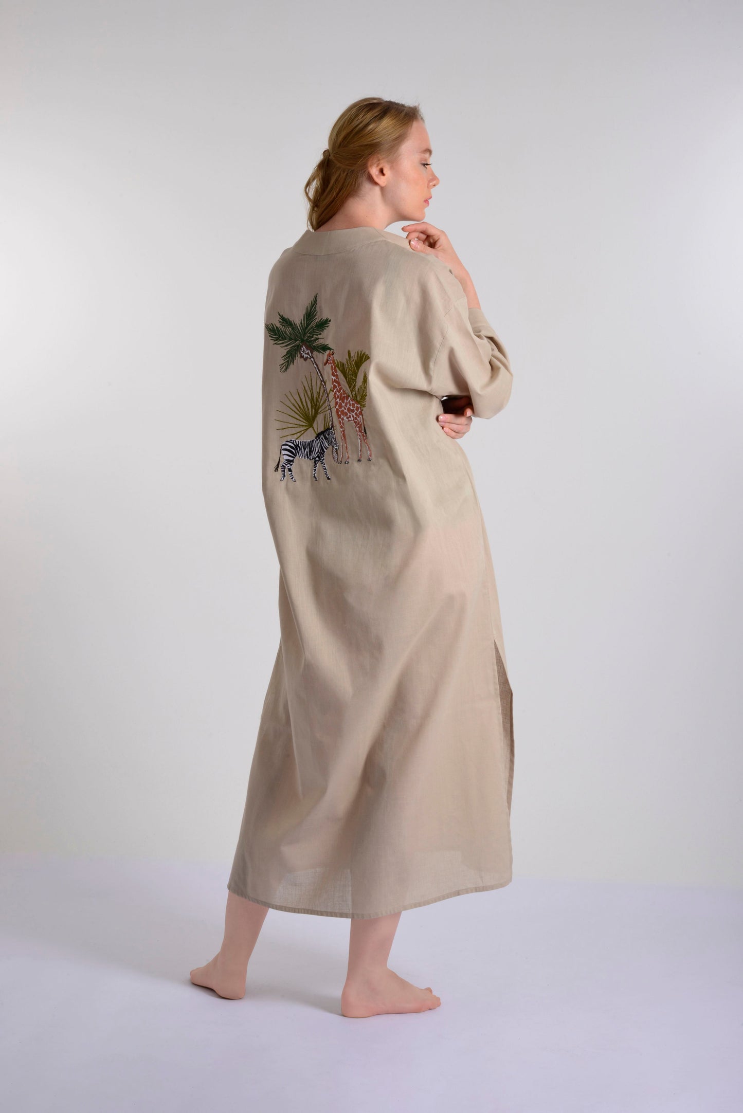 Safari Linen Kimono