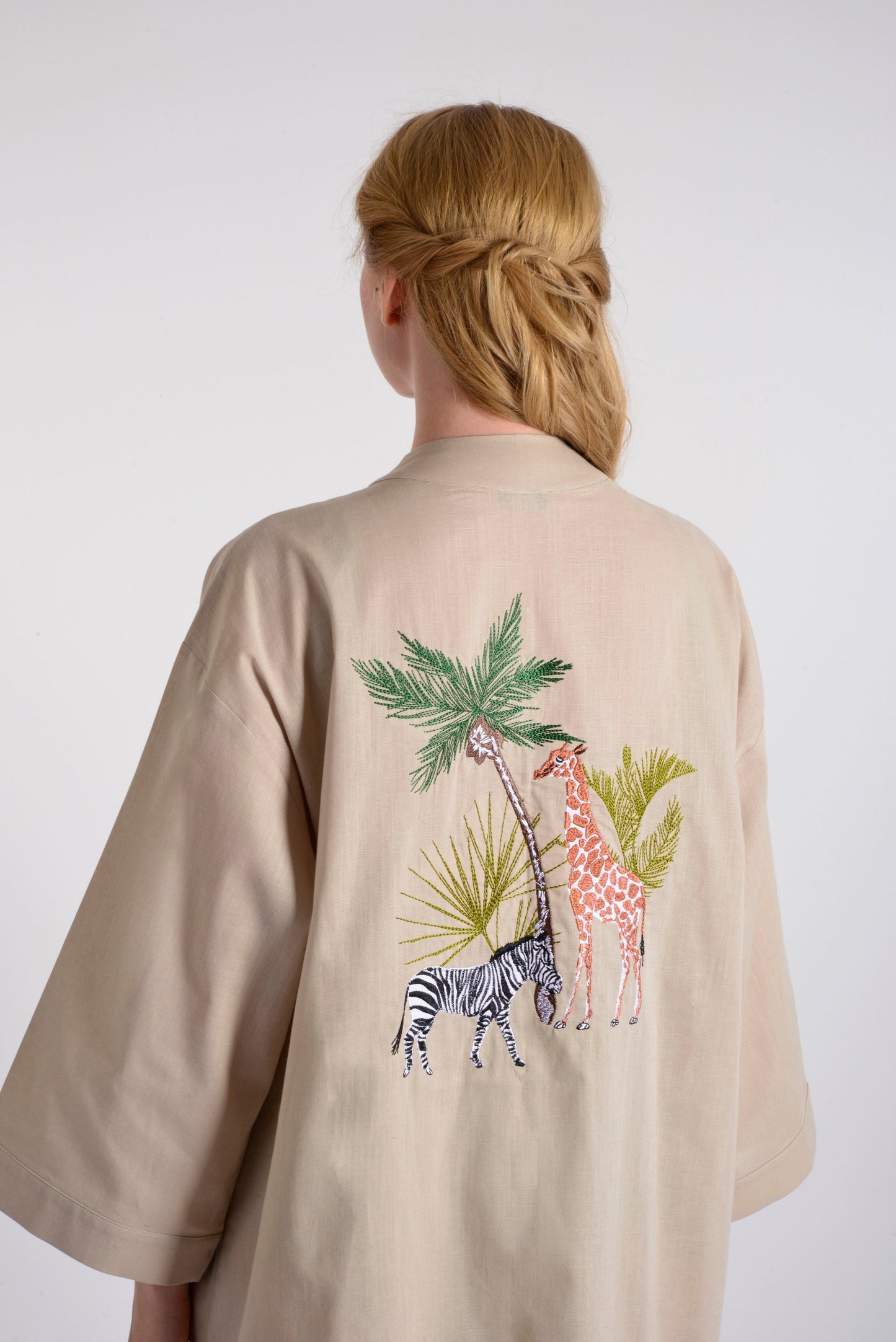 Safari Linen Kimono